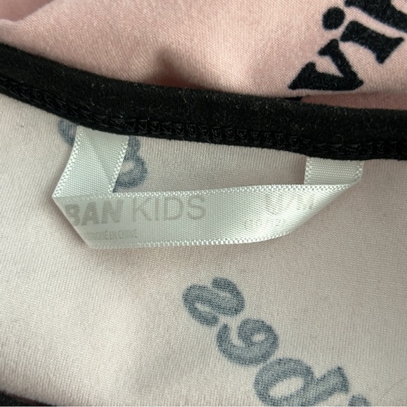 Urban Kids Pink 'Good Vibes' Short Sleeve Tee Youth M - Picture 4 of 8